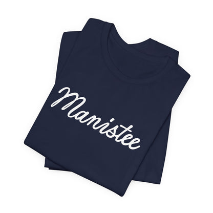 Manistee Script Tee