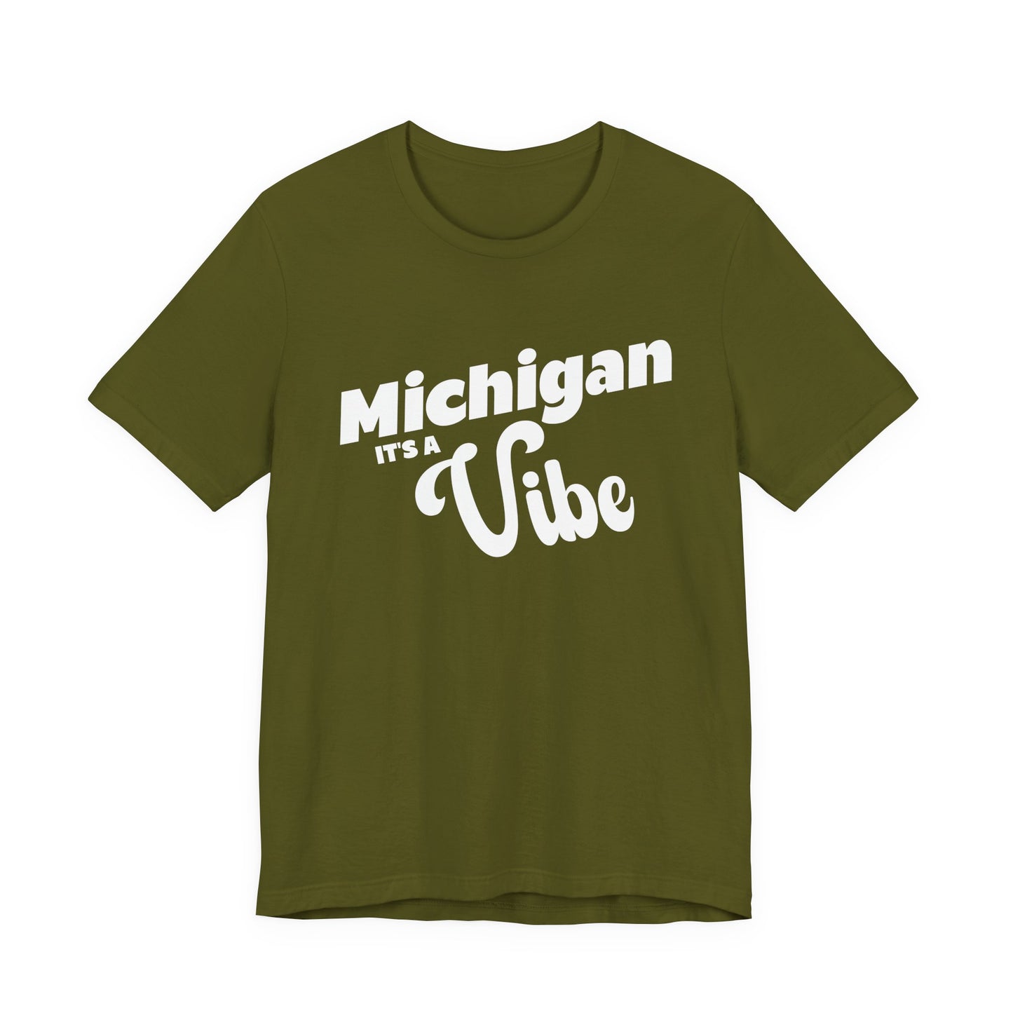 Michigan It’s a Vibe T-Shirt | Unisex Michigan Graphic Tee