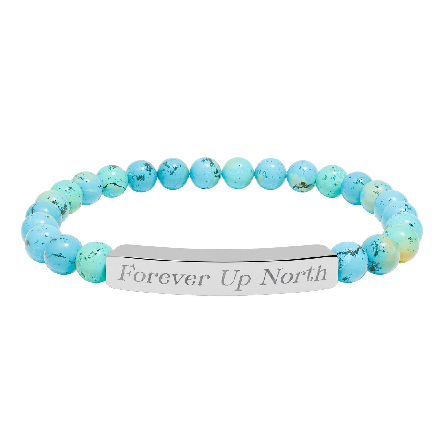 Forever Up North Stone Bead Bracelet