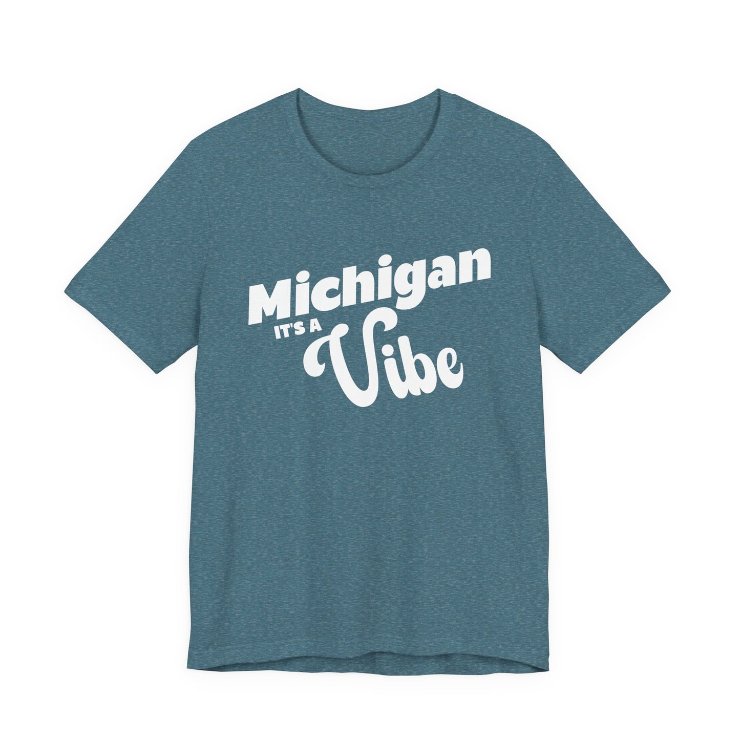 Michigan It’s a Vibe T-Shirt | Unisex Michigan Graphic Tee
