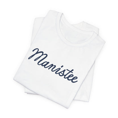 Manistee Script Tee