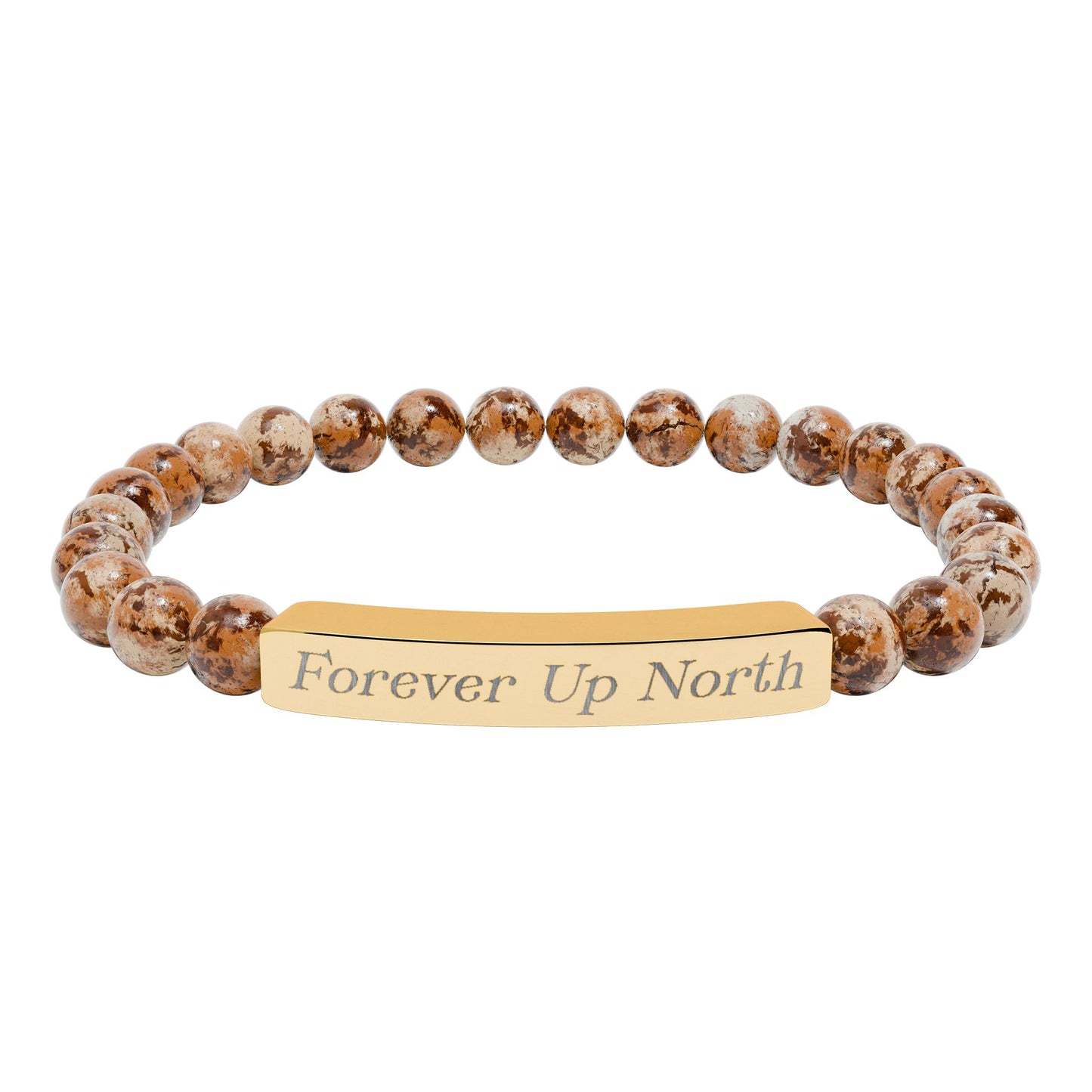 Forever Up North Stone Bead Bracelet