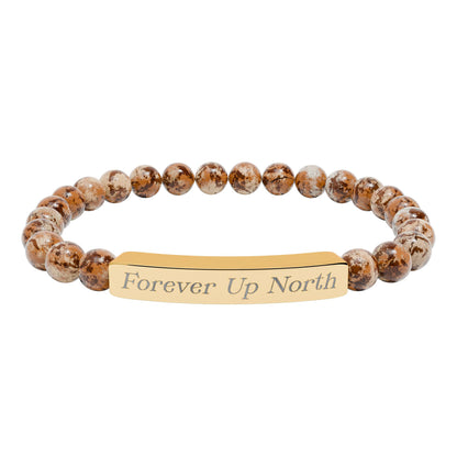 Forever Up North Stone Bead Bracelet