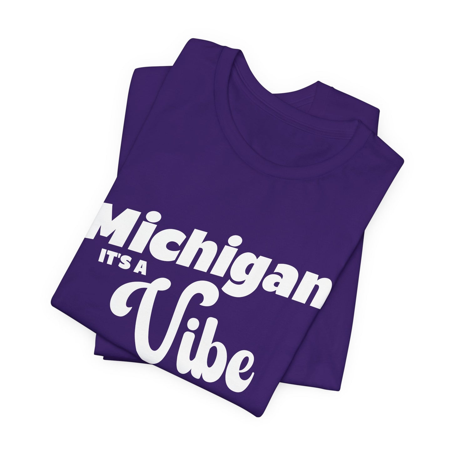 Michigan It’s a Vibe T-Shirt | Unisex Michigan Graphic Tee