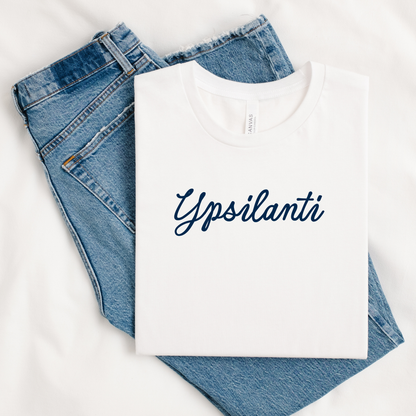 Ypsilanti Script Tee