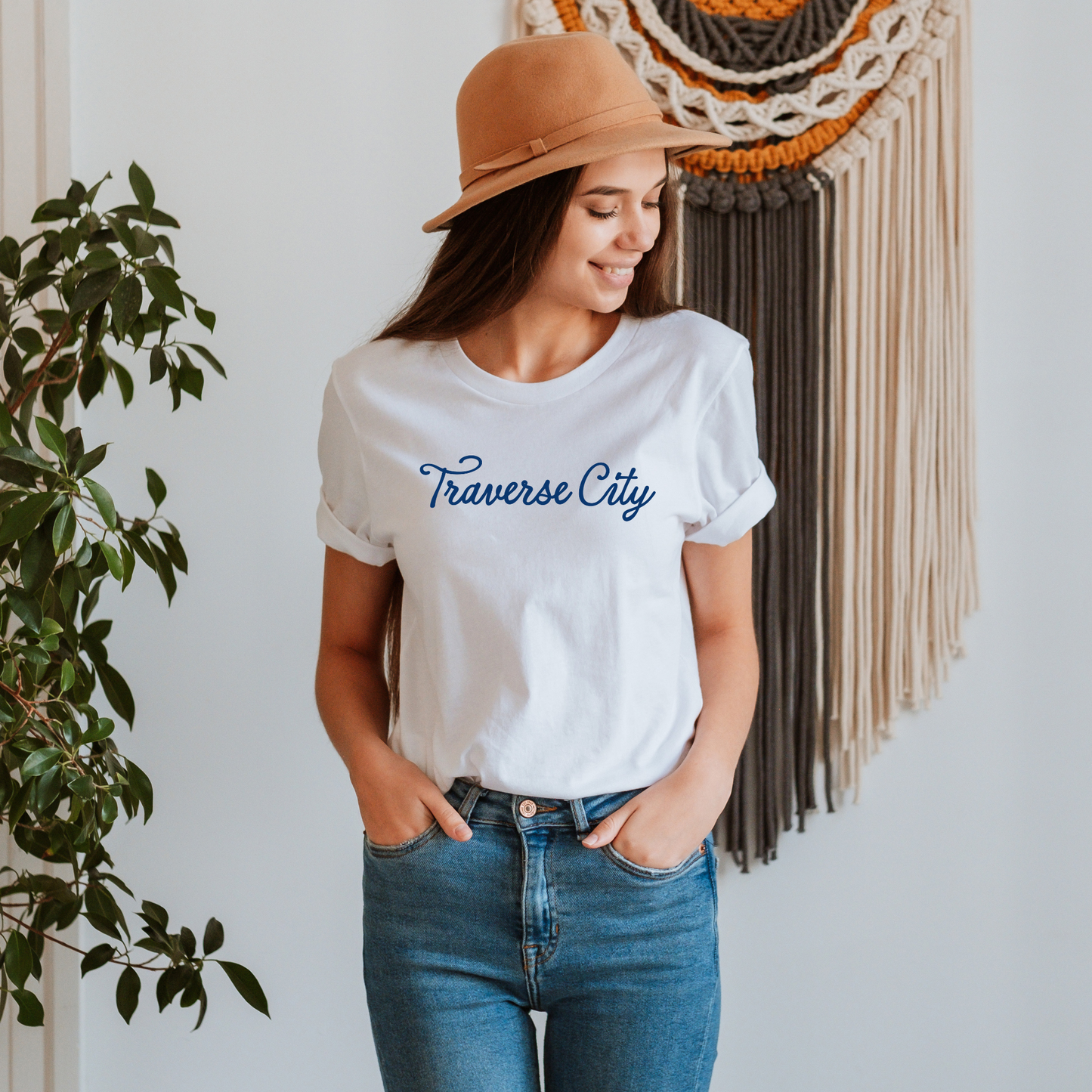 Traverse City Script Tee