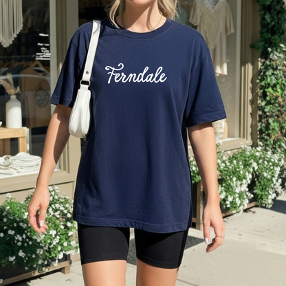Ferndale Script Tee