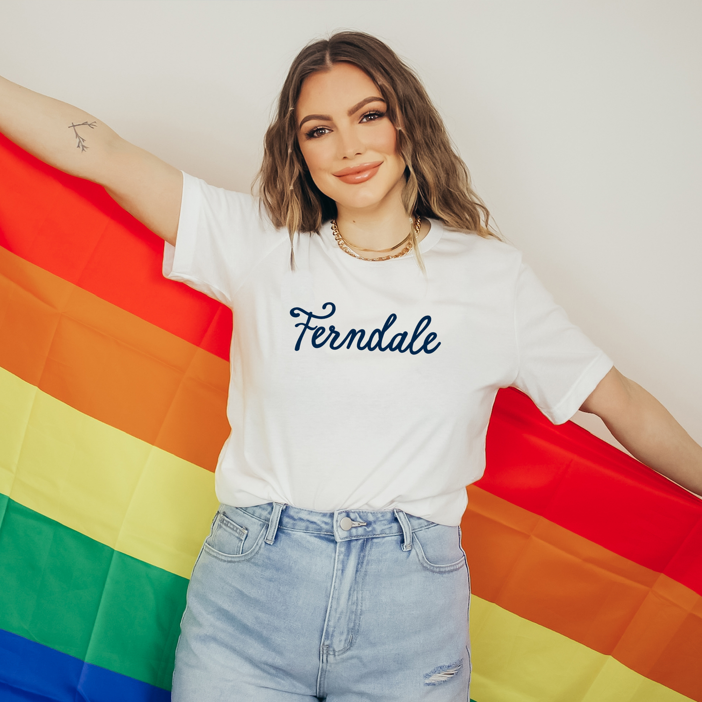 Ferndale Script Tee