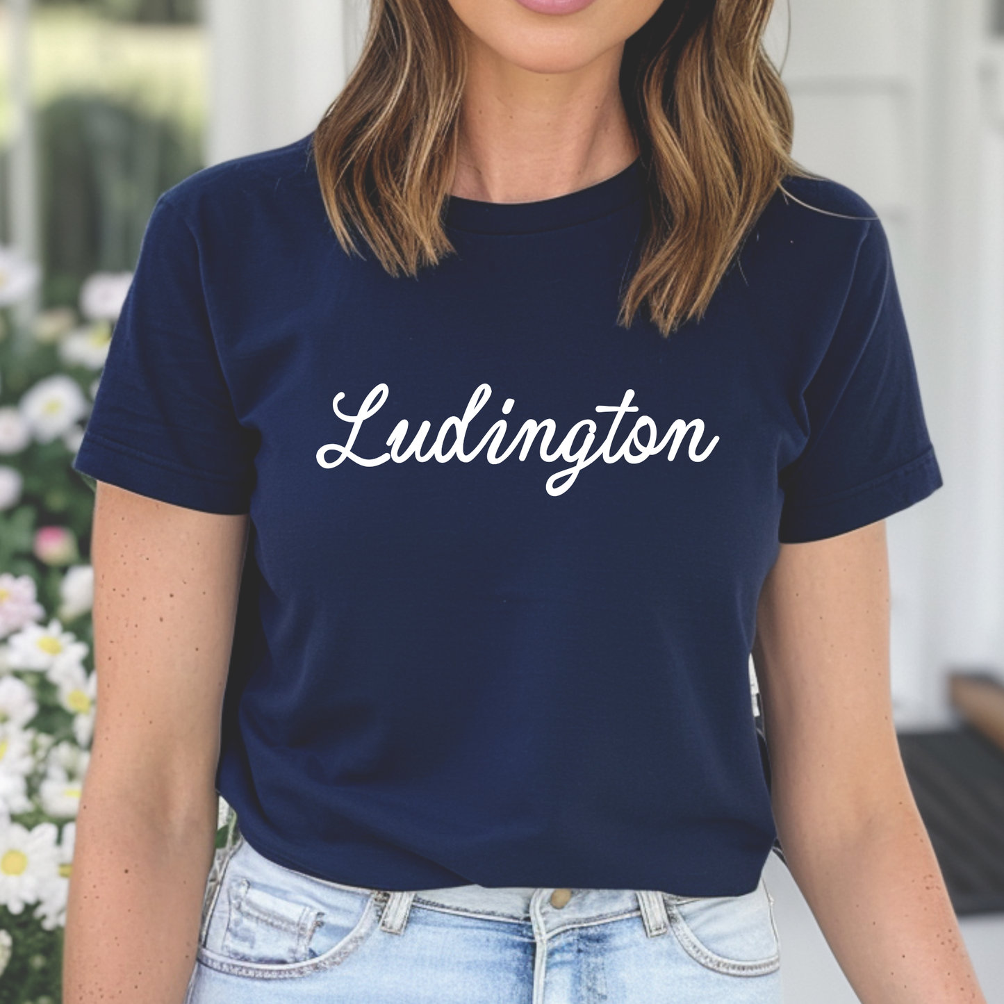 Ludington Script Tee