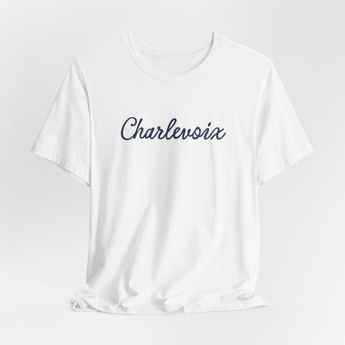 Charlevoix Script Tee