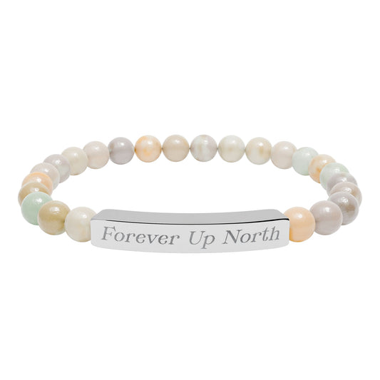 Forever Up North Stone Bead Bracelet