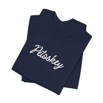 Petoskey Script Tee