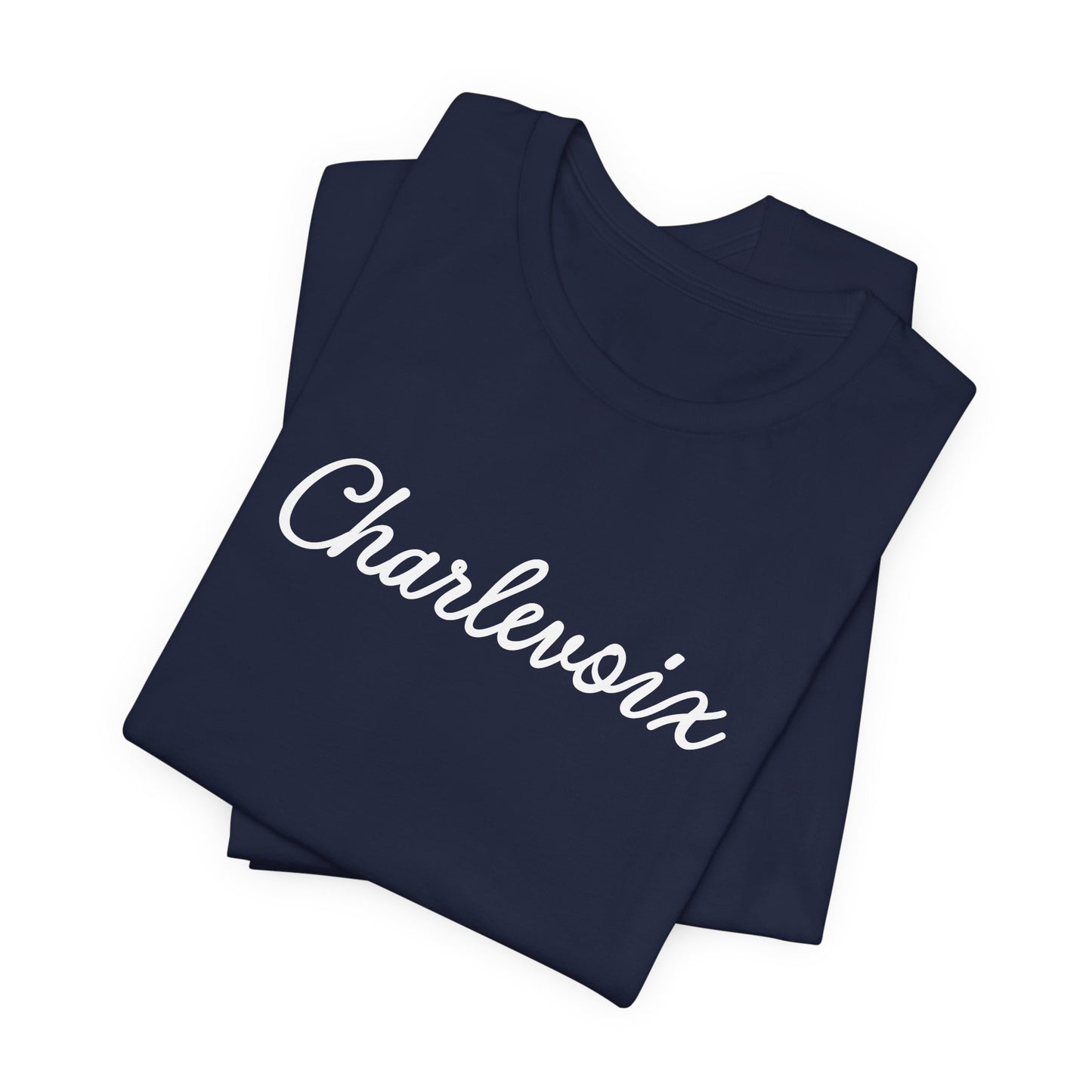 Charlevoix Script Tee