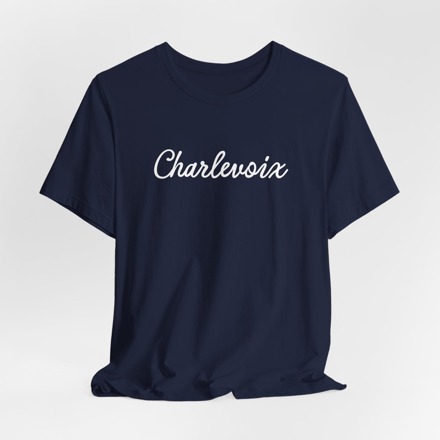 Charlevoix Script Tee