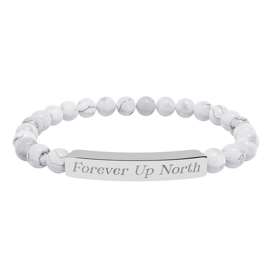 Forever Up North Stone Bead Bracelet