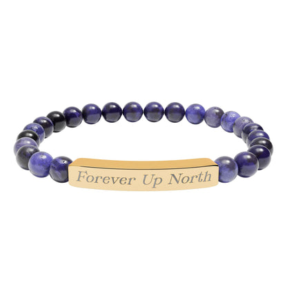 Forever Up North Stone Bead Bracelet