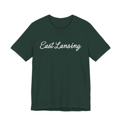 East Lansing Script Tee