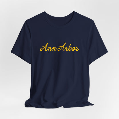 Ann Arbor Script Tee